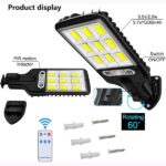 Solar LED Street Light with Motion Sensor