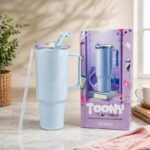 Unbreakable Tumbler with Straw